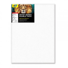 Toile de peinture de coton premium artiste blanc